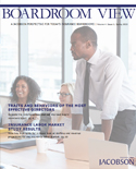 Boardroom View 4.1: Traits and Behaviors of the Most Effective Directors